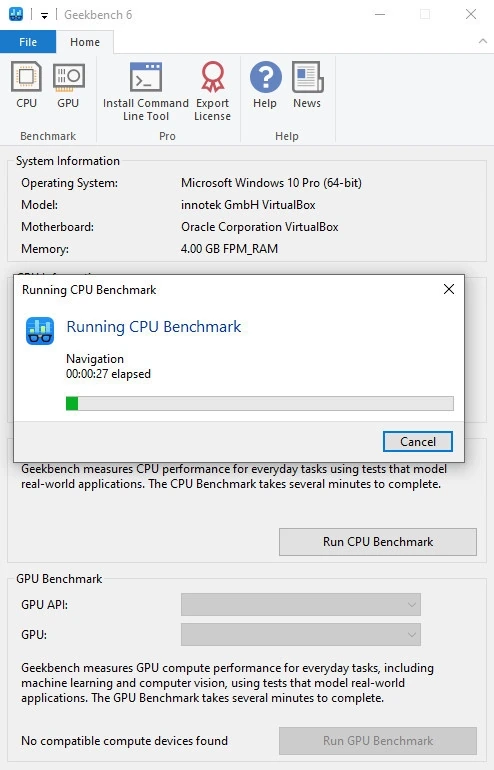Тест производительности ПК Geekbench Pro 6.7.0 — изображение 2