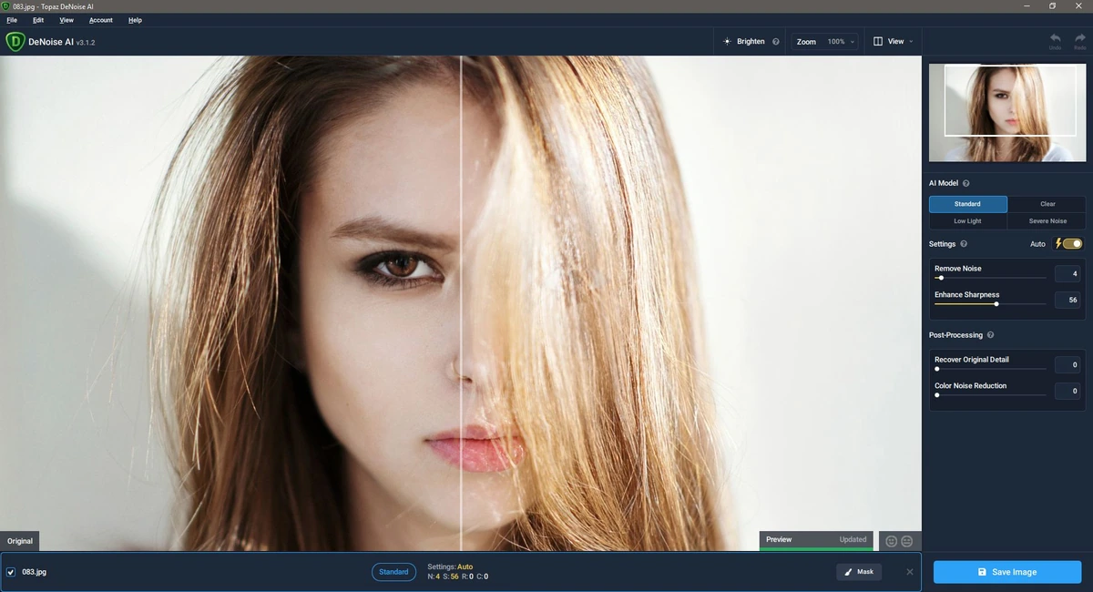 Topaz DeNoise AI 3.1.2 RePack (& Portable) by TryRooM — изображение 2