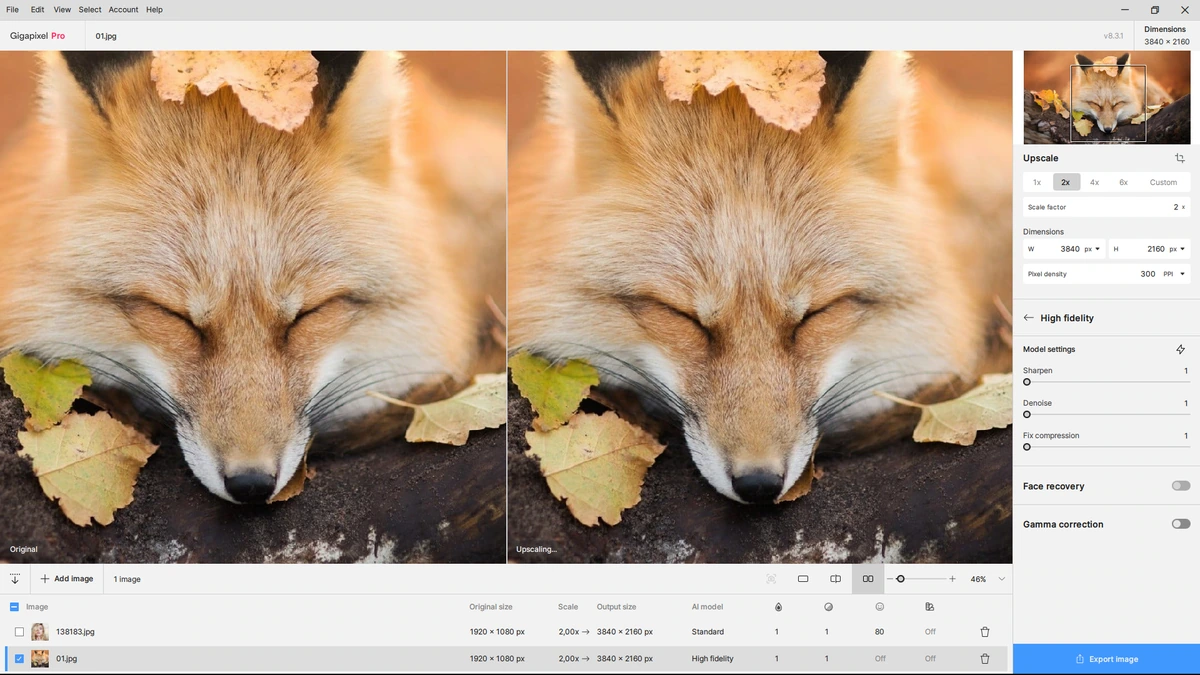 Фоторедактор Topaz Gigapixel AI Pro 8.3.1 by KpoJIuK — изображение 2