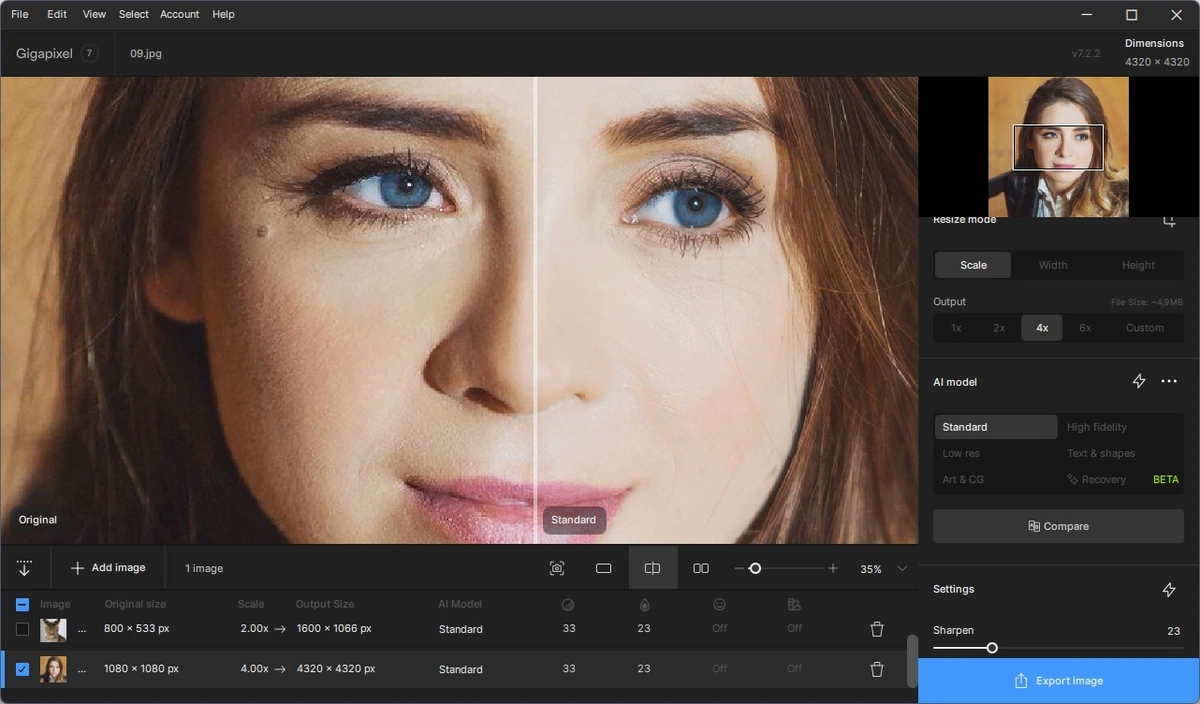 Topaz Gigapixel AI 7.2.2 Полная + Портативная версии by elchupacabra — изображение 2