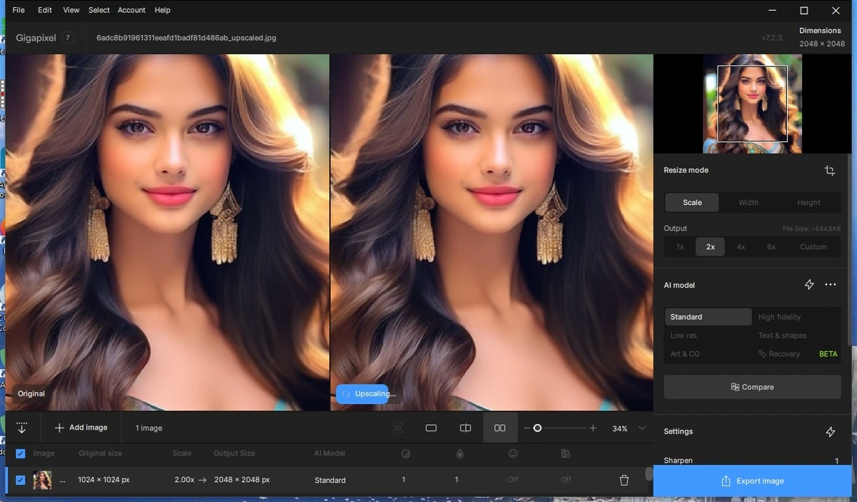 Topaz Gigapixel AI 7.2.3 + models Portable by 7997 — изображение 2