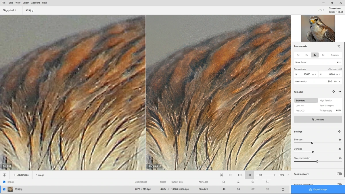 Topaz Gigapixel AI увеличение фото 7.4.3 Полная + Портативная версии by elchupacabra — изображение 2