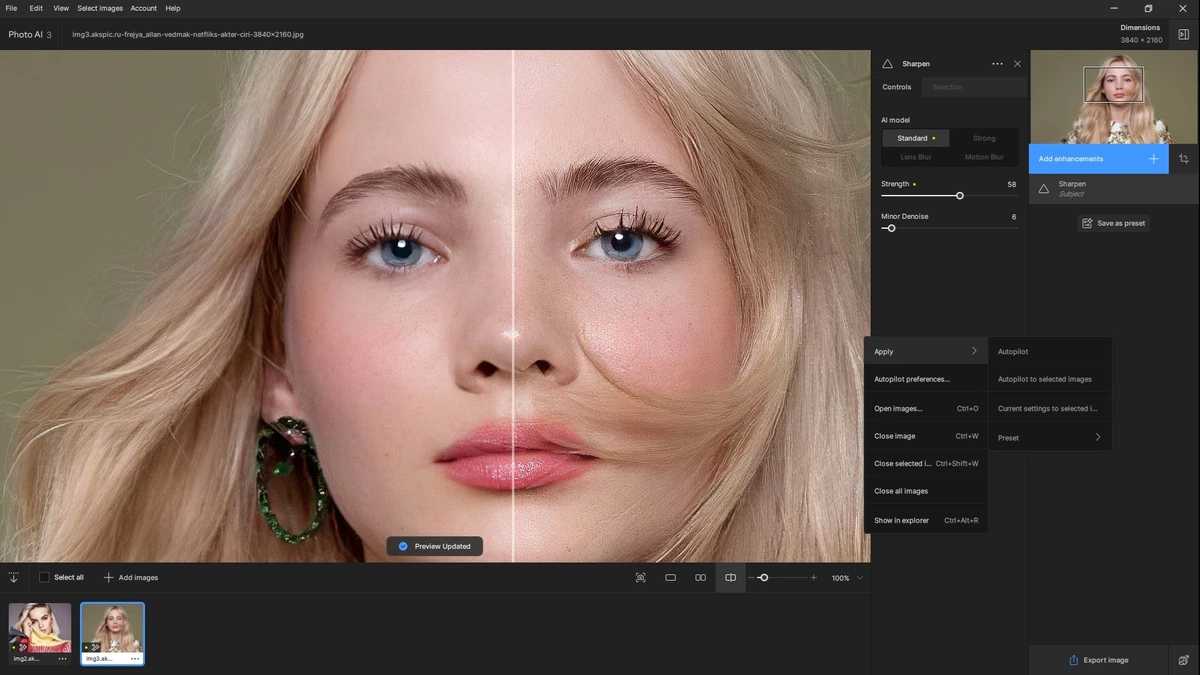 Topaz Photo AI 3.0.4 (x64) — изображение 2