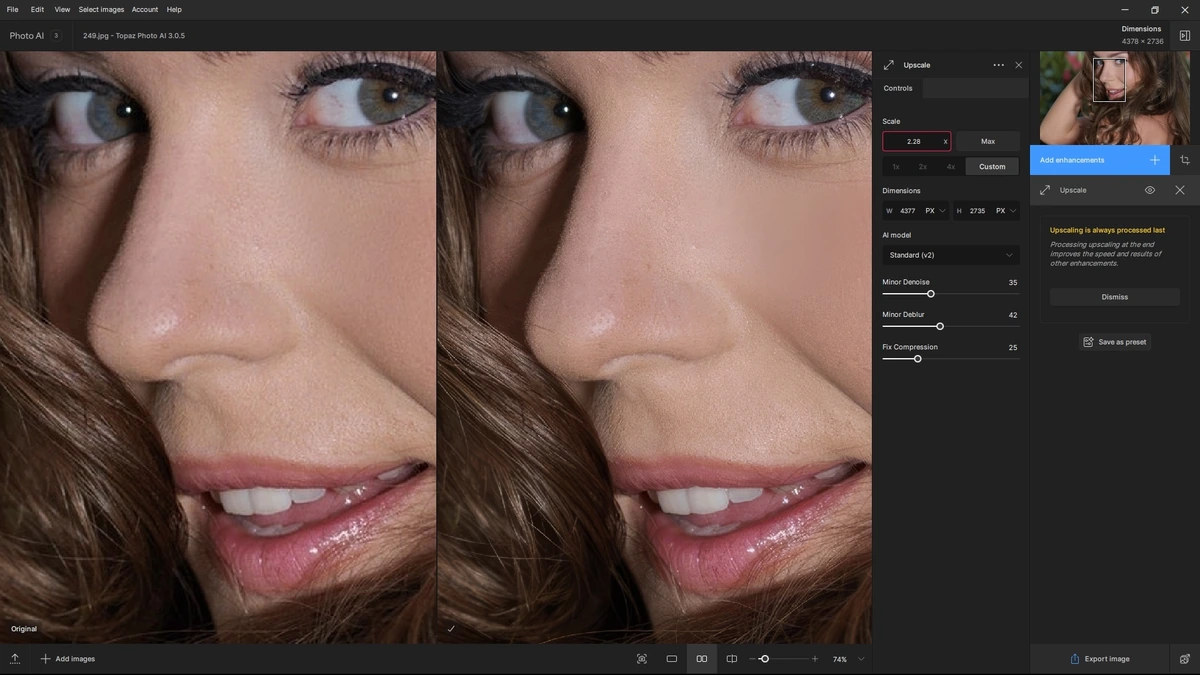 Topaz Photo AI 3.0.5 — изображение 2