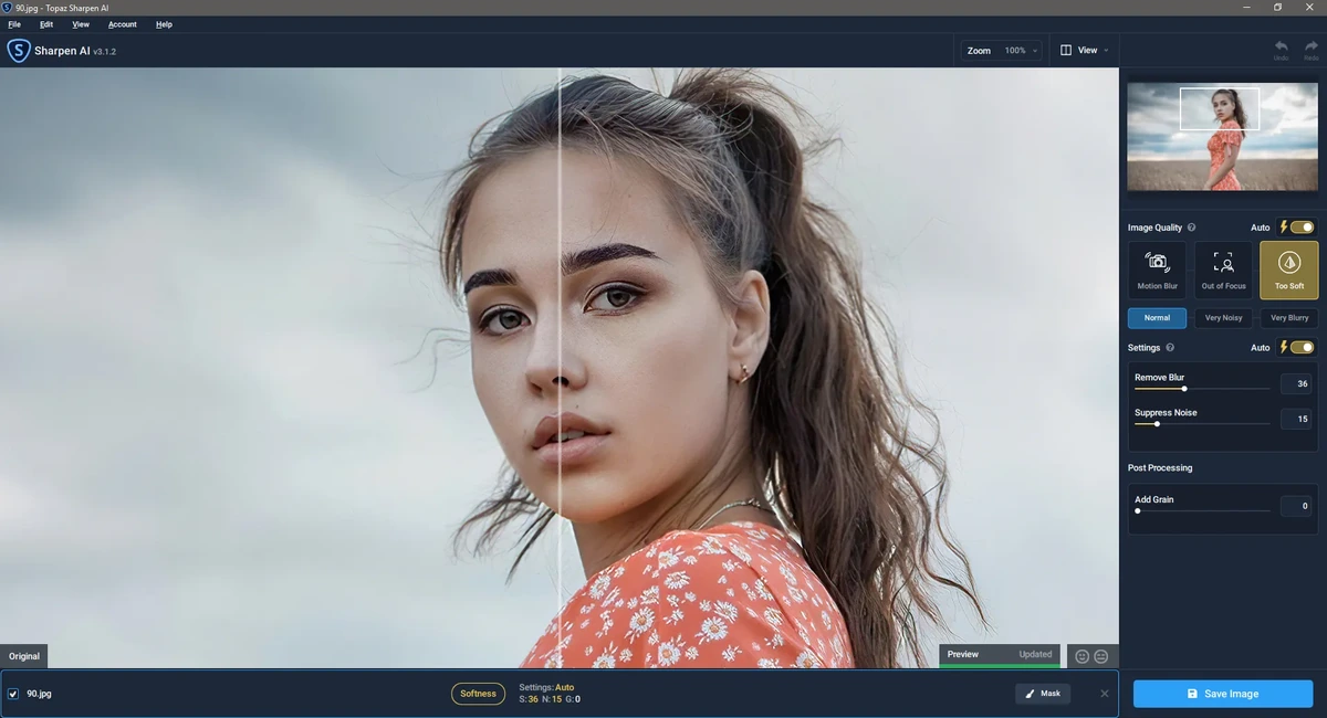 Topaz Sharpen AI 3.1.2 RePack (& Portable) by TryRooM — изображение 2