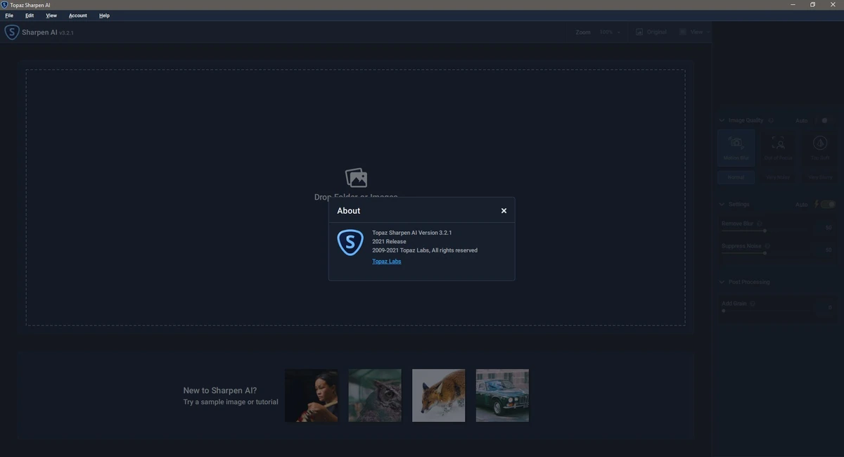 Topaz Sharpen AI 3.2.1 RePack (& Portable) by TryRooM — изображение 2
