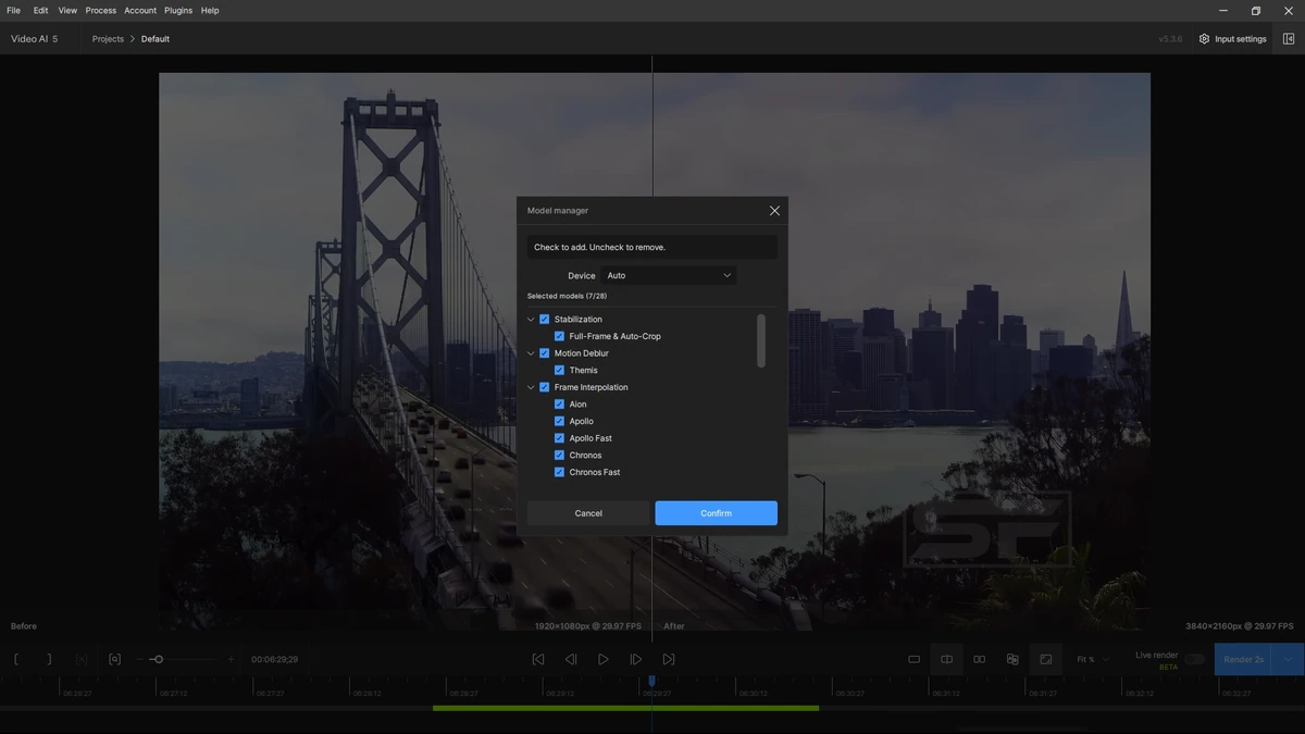 Умный видеоредактор Topaz Video AI 5.3.6 (x64) Полная + Портативная версии by elchupacabra — изображение 2