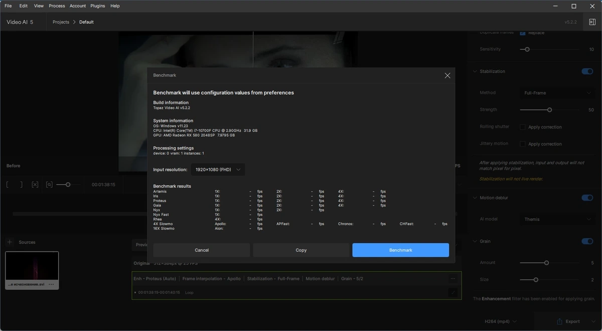 Topaz Video AI 5.2.2 (x64) Portable by 7997 — изображение 2