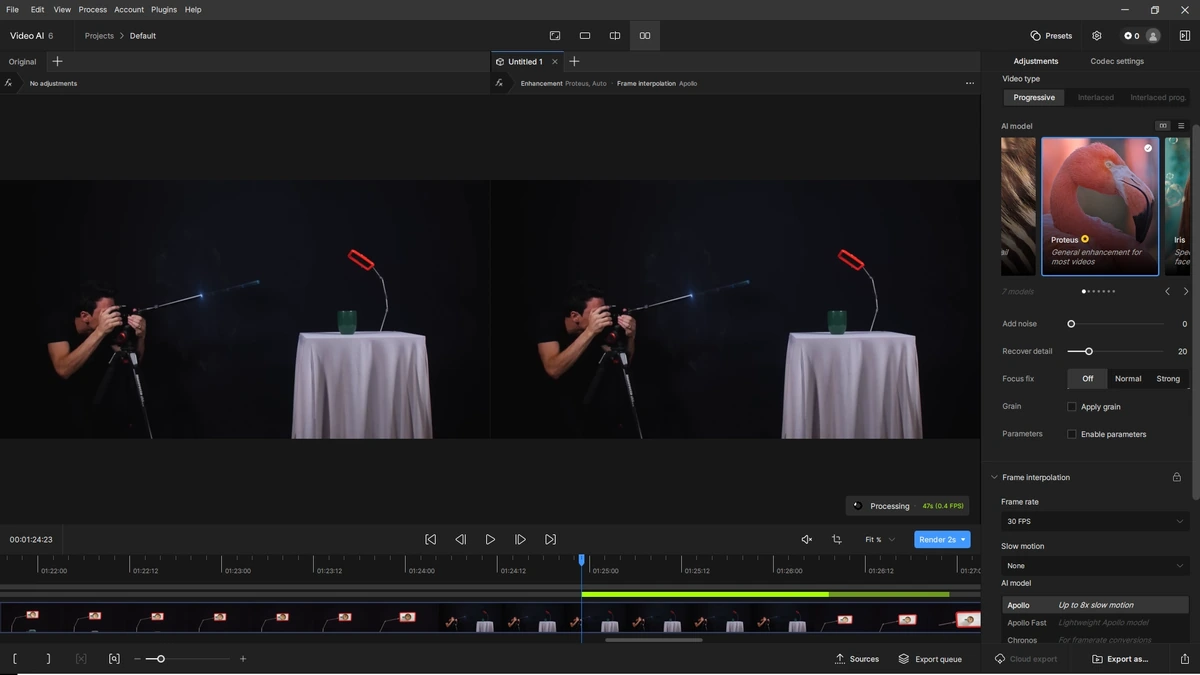 Topaz Video AI увеличение видео 6.0.2 PreRELEASE by elchupacabra — изображение 2