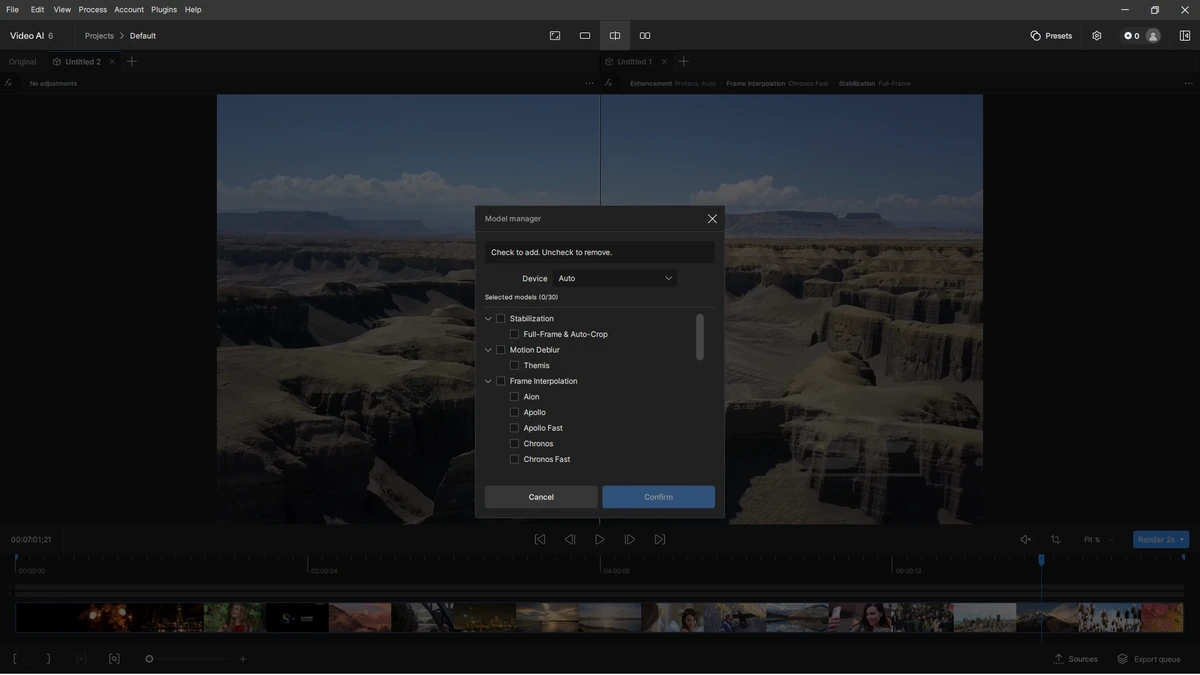 Видеоредактор Topaz Video AI 6.0.1 — изображение 2