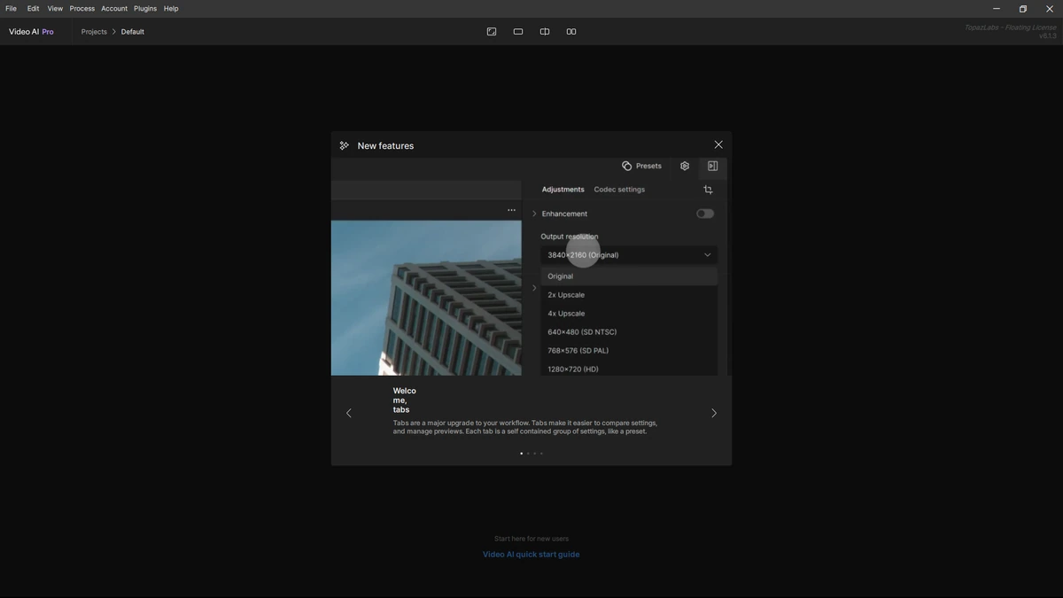 Topaz Video AI улучшение видео 6.1.3 by KpoJIuK — изображение 2
