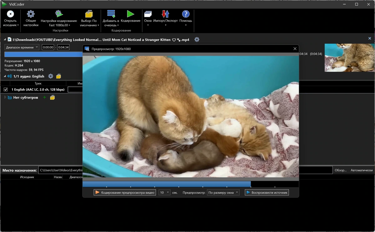 Транскодер видеороликов VidCoder 12.23 + Portable — изображение 2