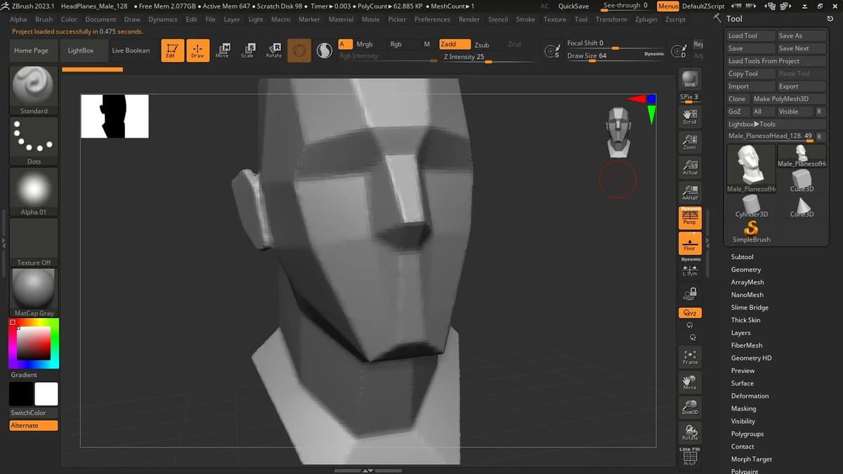 Трехмерное моделирование Maxon ZBrush 2023.1 — изображение 2