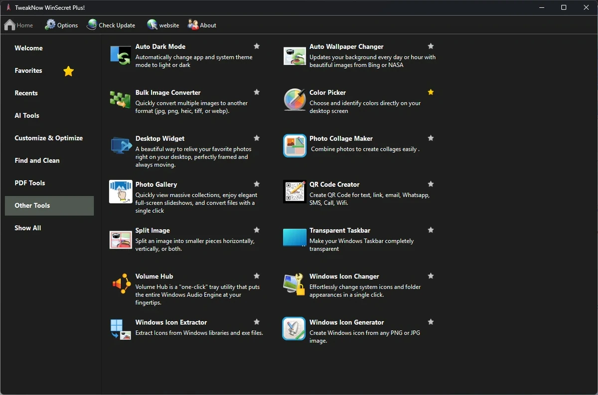 Настройка Windows TweakNow WinSecret Plus! 9.3.6 by elchupacabra — изображение 2