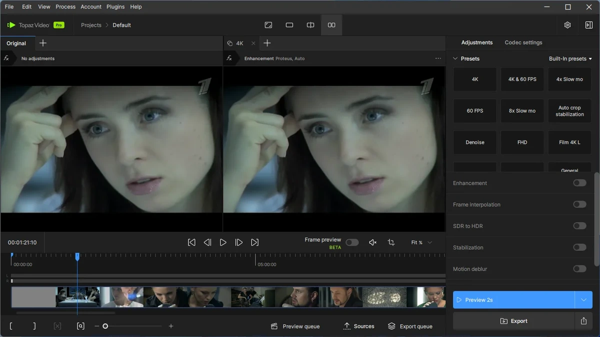Улучшение видео Topaz Video 1.2.1 by elchupacabra — изображение 2