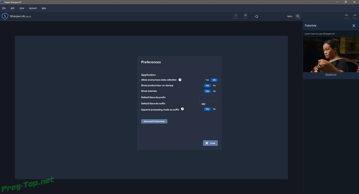 Уменьшение шума на изображениях - Topaz Sharpen AI 2.1.7 RePack (& Portable) by TryRooM — изображение 2