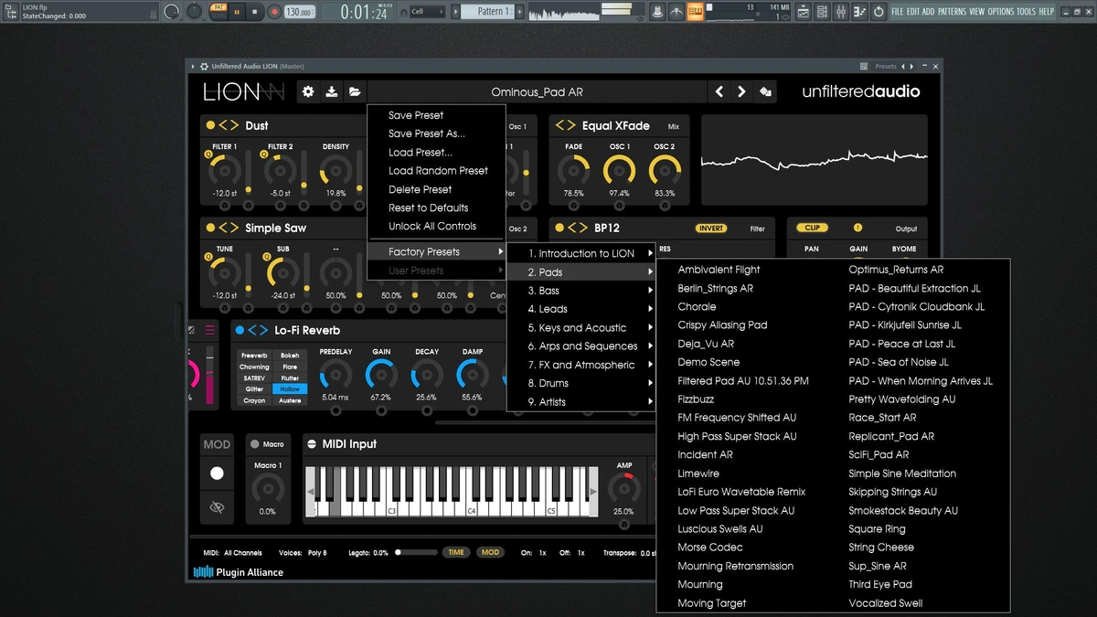 Unfiltered Audio - LION v1.3.0 VSTi, VSTi3 (x64) — изображение 2