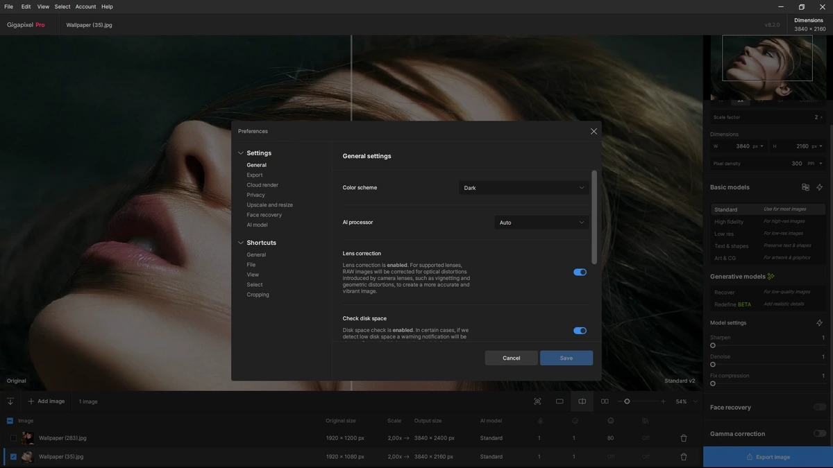 Увеличение картинок без потери качества Topaz Gigapixel AI 8.2.0 by KpoJIuK — изображение 2