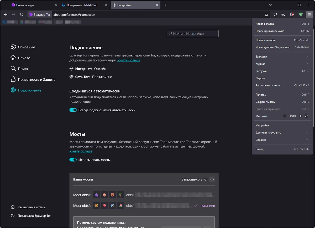 Веб браузер Tor Browser 15.0 Portable — изображение 2