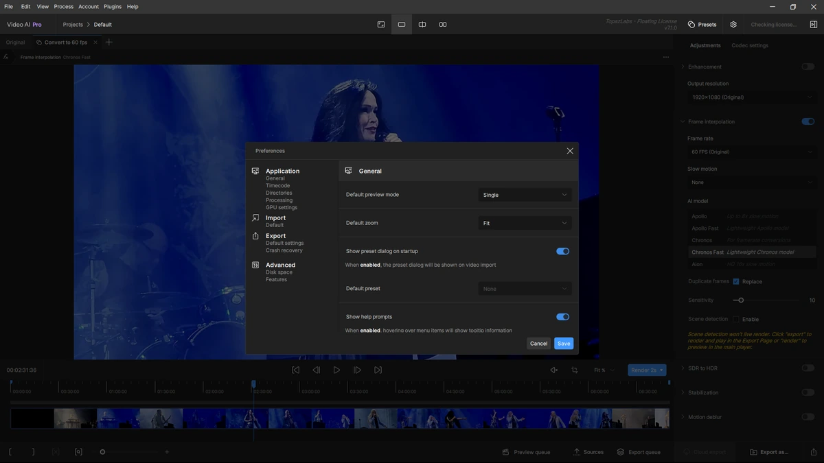 Видеоредактор Topaz Video AI 7.1.0 by elchupacabra — изображение 2