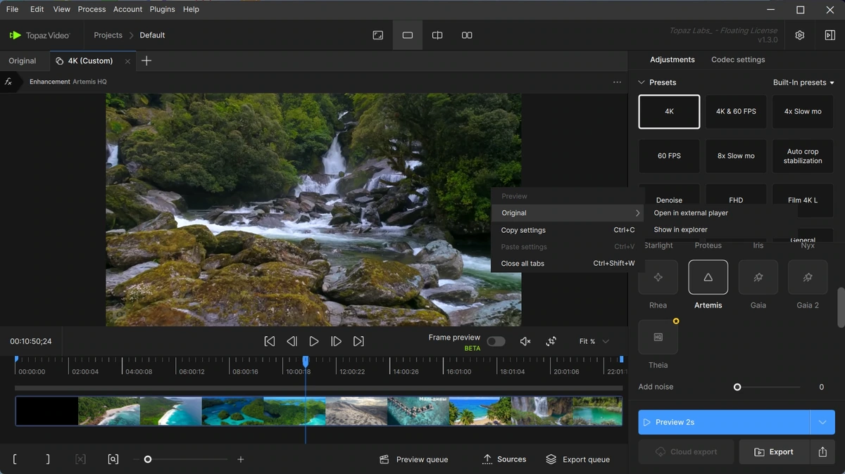 Видеоредактор Topaz Video 1.3.0 RePack by KpoJIuK — изображение 2