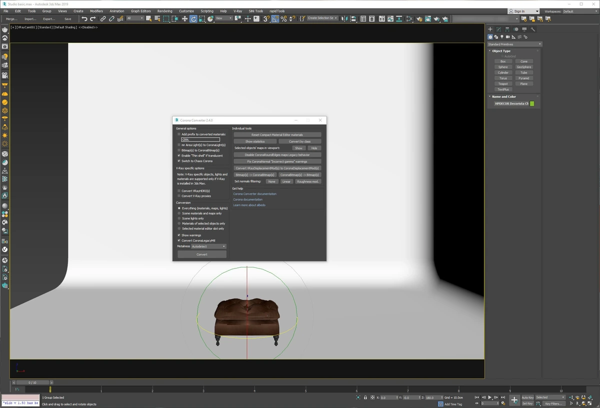 Визуализатор для рендеринга Corona Renderer 14 Update 1 (Hotfix 1) for 3ds Max 2018-2026 — изображение 2