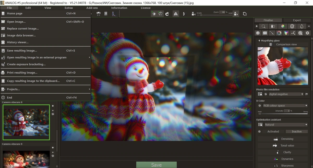 Воссоздание фотографий Franzis ANALOG Pro 5.21.04078 Portable by Spirit Summer — изображение 2