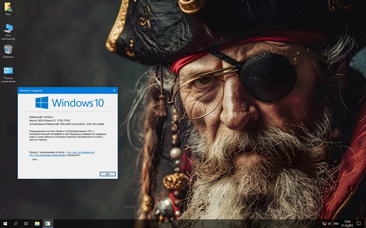 Windows 10 LTSC x64 Для слабого ноутбука и ПК 1809 build 17763.7919 by Revision — изображение 2