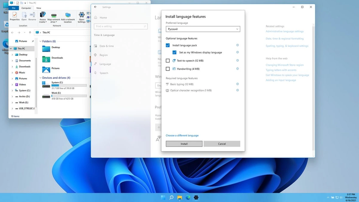 Windows 11 Professional 21996.1 x64 by Tatata — изображение 2
