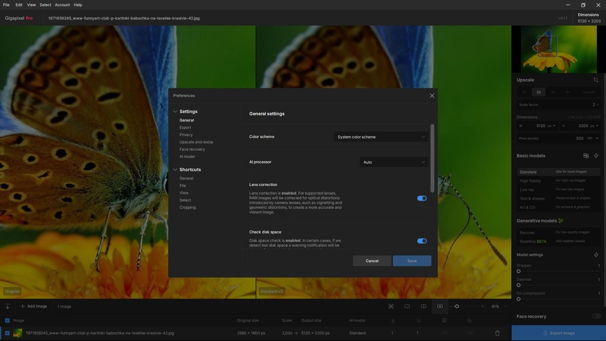 Большие изображения в хорошем качестве Topaz Gigapixel AI 8.1.1 RePack by KpoJIuK — изображение 2