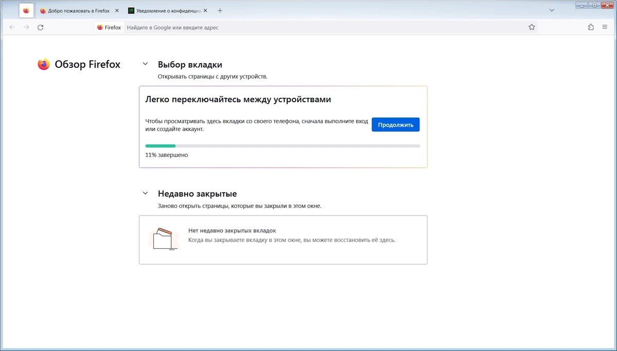 Браузер Firefox Browser ESR 115.31.0 — изображение 2