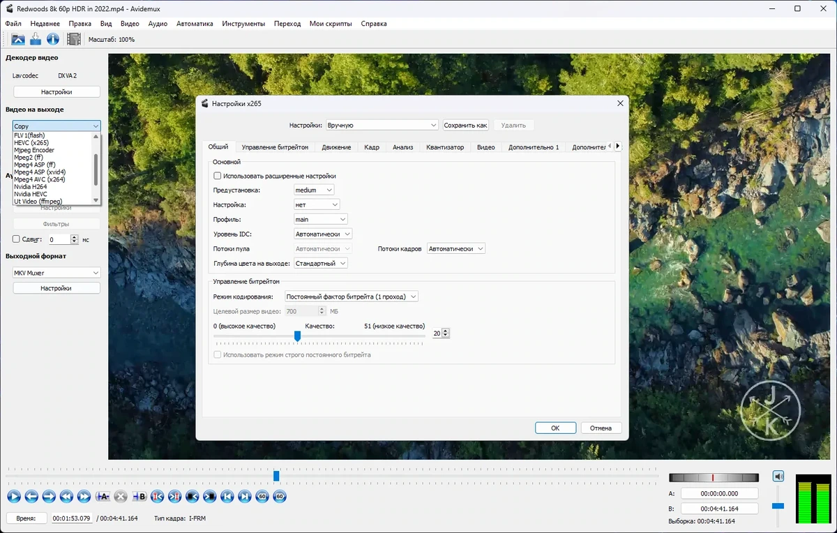 Быстрый видеоредактор - Avidemux 2.8.2 Nightly(r230111) + Portable — изображение 2