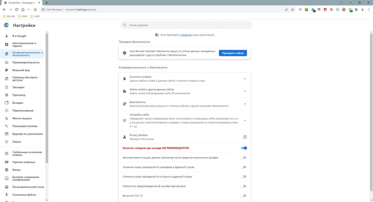 Cent Browser 5.1.1130.122 Portable by Cento8 — изображение 2