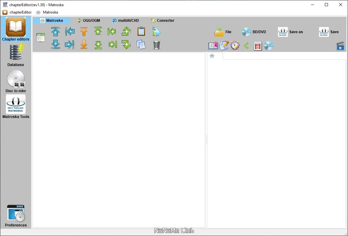 chapterEditor 1.39 Portable — изображение 2