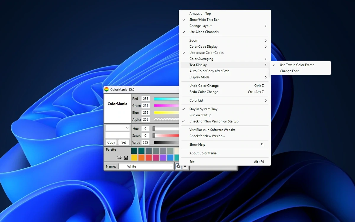 ColorMania - Color Picker 15.0 + Portable — изображение 2