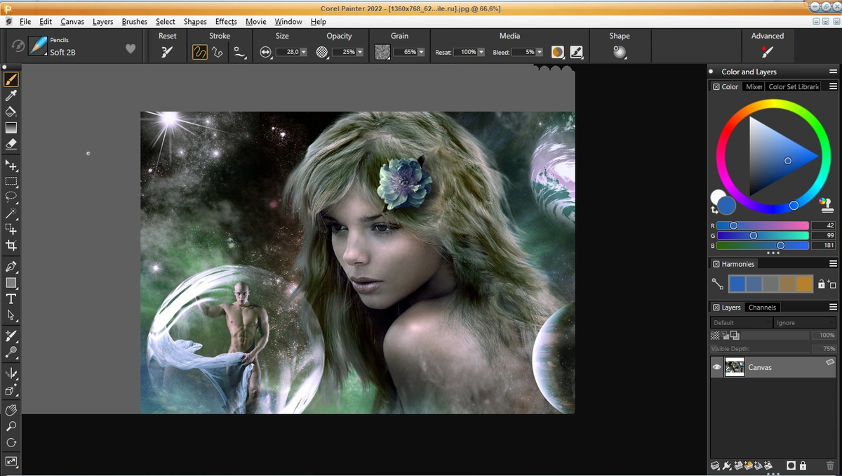 Corel Painter 2022 22.0.0.164 Portable by conservator — изображение 2