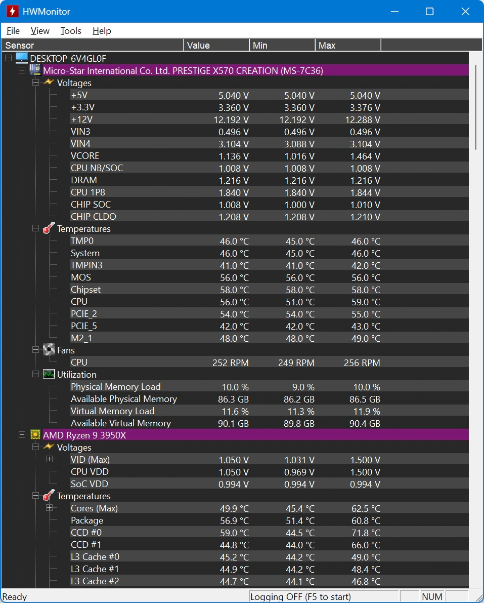 CPUID HWMonitor для ПК 1.66 + Portable — изображение 2