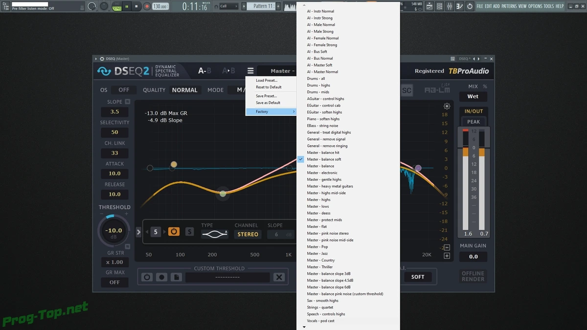 Динамический процессор - TBProAudio - DSEQ 2.2.1 VST, VST3, RTAS, AAX (x86/x64) — изображение 2