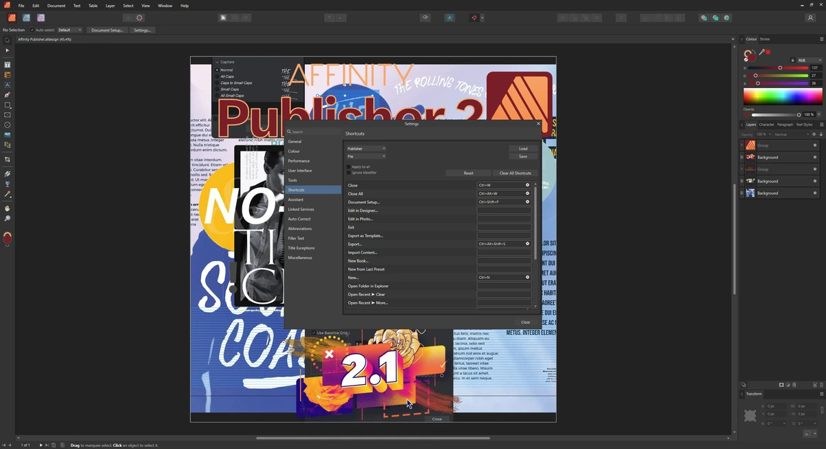 Дизайн интернет изданий Serif Affinity Publisher 2.1.1.1847 by AlekseyPopovv — изображение 2