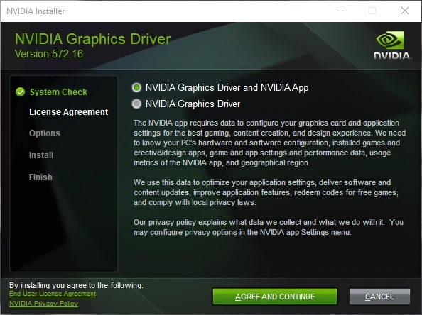 Драйвер для видеокарты NVIDIA GeForce Desktop Game Ready 572.16 WHQL + DCH — изображение 2