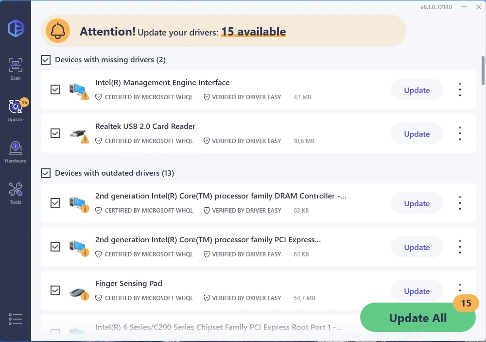 Driver Easy Pro 6.1.0.32140 Portable by FC Portables — изображение 2