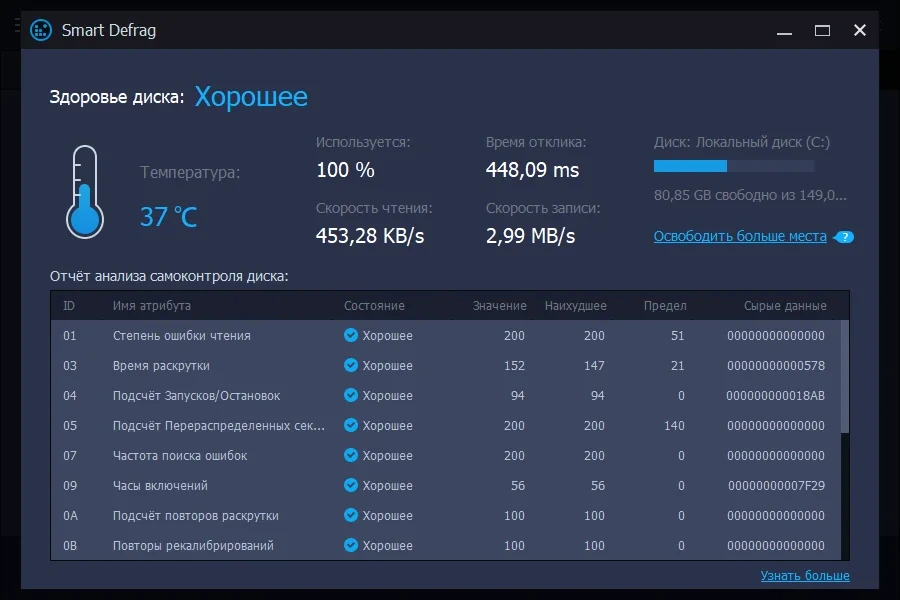 Эффективный дефрагментатор жестких дисков - IObit Smart Defrag Pro 8.4.0.259 RePack (& Portable) by elchupacabra — изображение 2
