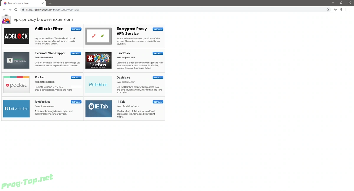 Epic Privacy Browser браузер с защитой данных 80.3.3991.91 Portable by Cento8 — изображение 2