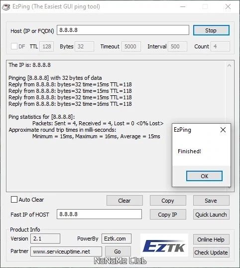 EzPing 2.1 Portable — изображение 2