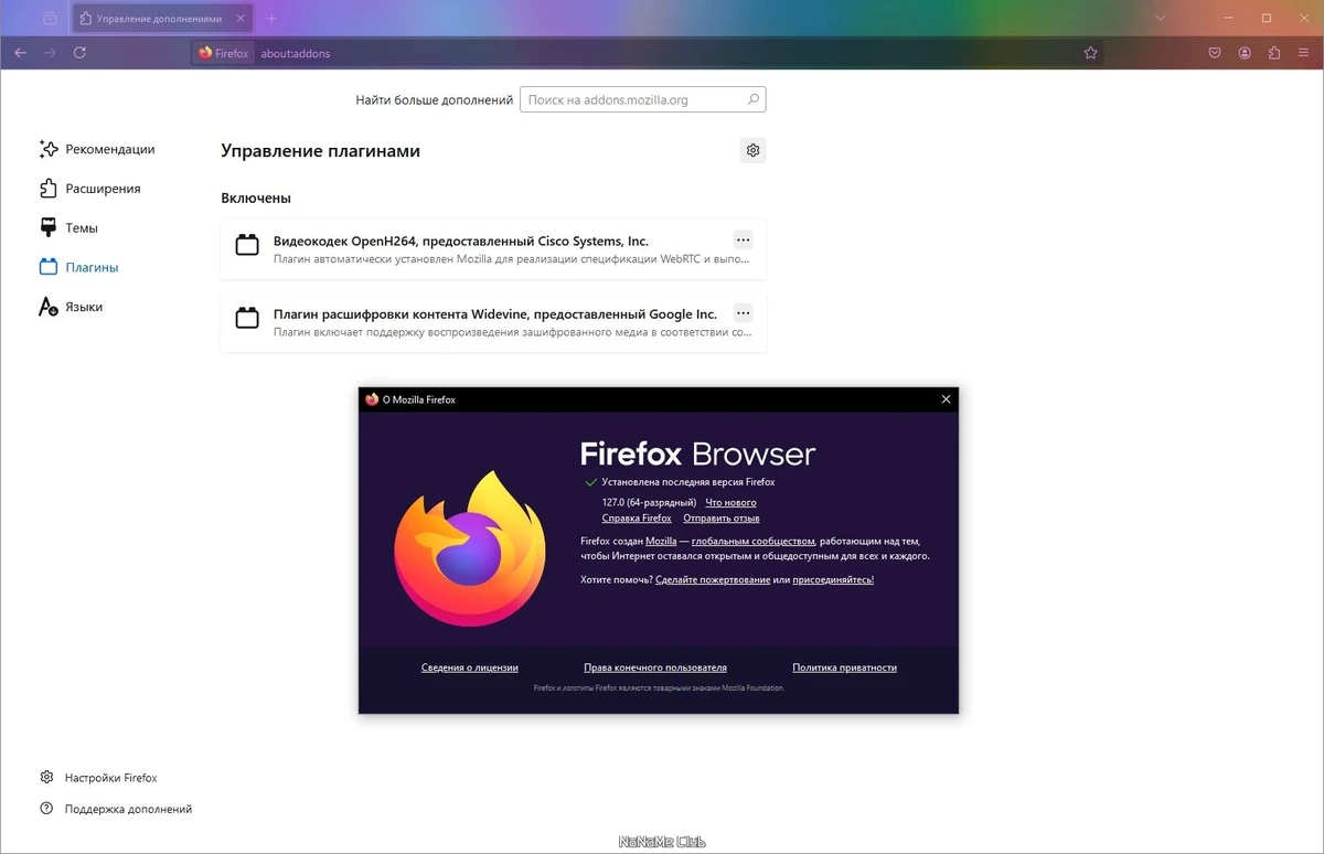 Firefox Browser 127.0 — изображение 2