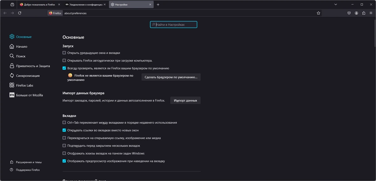 Интернет браузер Firefox Browser 133.0 — изображение 2