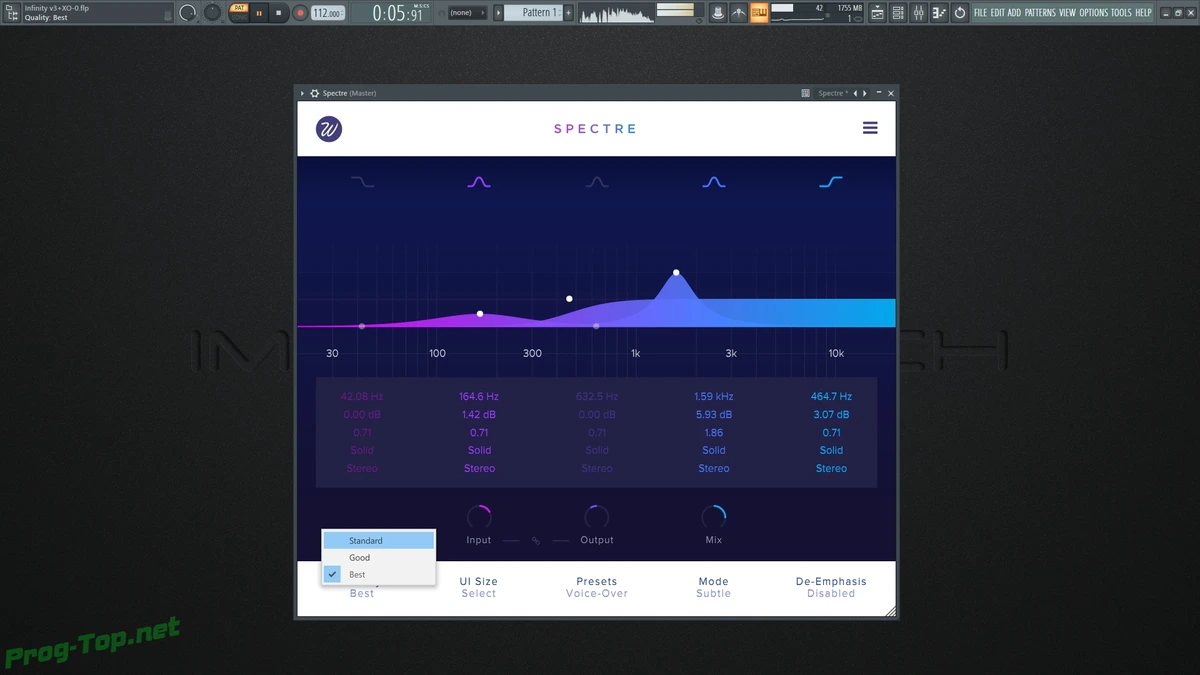 Форматирование звука - Wavesfactory - Spectre 1.5.5 VST, VST3, AAX (x64) — изображение 2