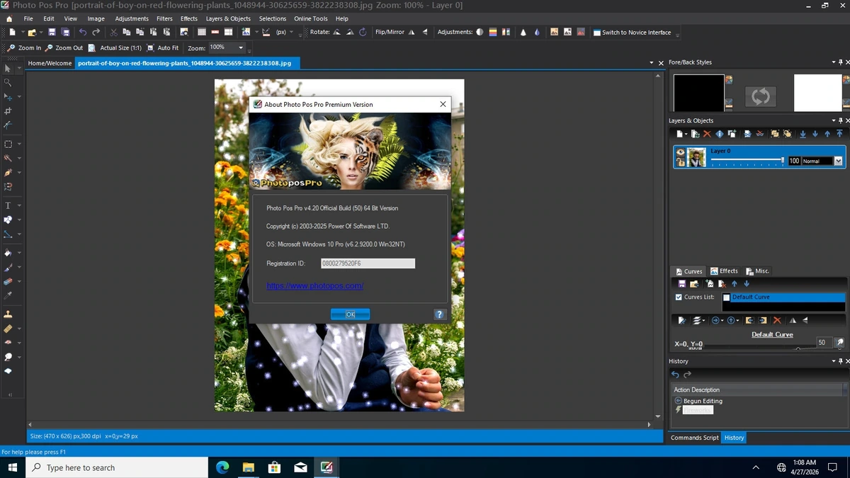 Фоторедактор Photo Pos Pro / Premium 4.20 Build 50 — изображение 2