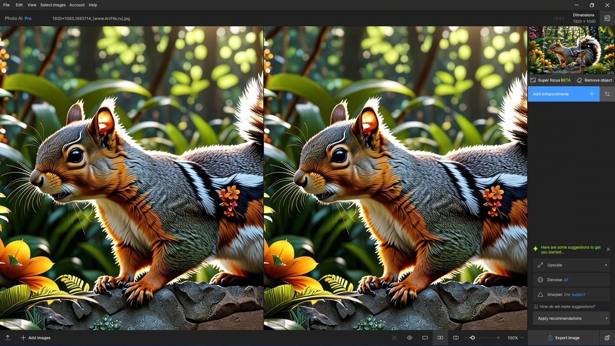 Фоторедактор Topaz Photo AI 3.4.0 RePack by KpoJIuK — изображение 2
