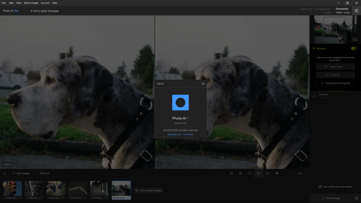 Фоторедактор Topaz Photo AI Pro 4.0.2 by KpoJIuK — изображение 2